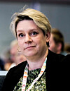 Arbeidsminister Marte Mjøs Persen mener at produktiviteten i arbeidslivet vil bli bedre hvis flere jobber heltid.