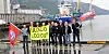 Havnearbeiderne i Mosjøen har vært utestengt fra havna siden 8. mai 2014. Fra venstre: Rolf Gunnar Aanes, Dagfinn Hauan, Rune Langmo, Håkon Pettersen, Steven Fermann, Robert Hagfors, Pål M. Aanes, Per Ove Hauan, Svein Lundeng og Lars Reidar Vikdal.