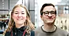 UNGE I LO: Leder Caroline Wilson Iglebæk (24) i Fellesforbundets ungdomsutvalg og ungdomsrådgiver Sindre Hornnes i LO har klare råd til venstresida.