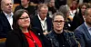 NTL og forbundsleder KJersti Barsok (t.h.) og nestleder Ellen Dalen varsler krav om reallønnsvekst i tariffoppgjørene NTL er part i i år.