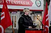 Samfunnskamp: – Denne streiken er viktig for fremtidige generasjoner som skal inn i arbeidslivet. Dere gjør en viktig jobb i samfunnet, og dere kan ikke ha hjemmekontor. Dere kjemper en samfunnskamp. Tiden for å kjempe for et anstendig arbeidsliv er nå, sa ordfører i Bergen, Marte Mjøs Persen (AP).