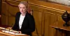 Arbeidsminister Anniken Hauglie i Stortinget.
