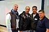 NORGESBESØK: Abdul Rahman Khammash, Mahmood Ismael, Fuad Ali og Sameh Tubailah er ansatte og tillitsvalgte i energiselskapet NEDCO på Vestbredden.