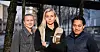 NFFs Ung-utvalg mener lite er gjort for å bedre ansattes psykiske helse i kriminalomsorgen. Her representert ved Maria Augustyniak (t.v) , Sara Thamdrup og Christoffer Forsberg.