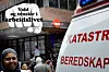 UROVEKKENDE: Antallet voldsepisoder i arbeidslivet øker, ifølge Arbeidstilsynet. Bildet er tatt etter at en mann skjøt i taket og tok en NAV-ansatt ved NAV Gamle Oslo som gissel 1. juni 2012.