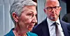 Peggy Hessen Følsvik og Ole Erik Almlid står steilt mot hverandre i kampen om sykelønna.