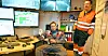 GIR IKKE OPP: Rune Mjelde (t.v.) og  Svein Jonny Albrigtsen kjemper for fortsatt gruvedrift på Svalbard og i Gruve 7.