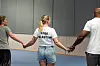 Kristine Skavlid var kollega med Ingrid Helene tidligere, men jobber nå et annet sted. Nå møtes de heller på Dabke-kurset.