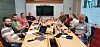 FORHANDLER. EL og IT Forbundets delegasjon består av fra venstre, Frode Verpeide, Morten Bildøy, Roger Nordland, Per Olav Stokke, Fred Løvli, Tina Møller og Åge Andersen.