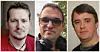 Bjørn-Tore Olsen (renholdoperatør), Axel Fjeld (salgs- og servicevert på jernbanen) og Trond Wathne Tveiten (vekter)