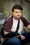 FAMILIEFORSØRGER: 33 år gamle Rafal Janeczek fikk problemer både med helsa og å sørge for familiens livsopphold, blant annet etter at Kranfører AS ikke utbetalte lønn mellom oppdrag.