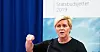 Finansminister Siv Jensen under framleggingen av fjorårets statsbudsjett.