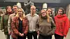 De tillitsvalgte ved Oslo Nye Teater frykter Oslo-byrådets kutt vil true arbeidsplasser. Fra venstre: Karoline Schau (Skuespillerforbundet), Sindre Postholm (Skuespillerforbundet), Ingfrid Vasset (FTS), Stein Talleraas (Fagforbundet), Hanne Lise Rørstad (NTL), Christina Bjurholt (CREO) og Katja Langer (FTS).