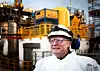 LYSERE FRAMTID: Arild Sandodden i Kaefer er glad for at Fellesforbundet nå reiser kravet om fire uker fri mellom hver toukers arbeidsperiode off-shore.Foto: Håvard Sæbø