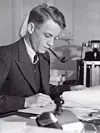 BLE SKUTT: Advokat Viggo Hansteen, leder for juridisk kontor i LO i 1939.