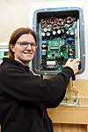 Liv Beate Eidem er utdannet elektriker og en av grunnleggerne av nettverket Kvinner i teknikk og håndverk i Trøndelag.
