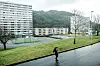 GAMLE TRAKTER: Han vokste opp i blokka bak til høyre og kjøpte sin første leilighet i blokka bak til venstre. Og har spilt uttallige timer fotball mellom blokkene.