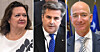 NOMINERT: Styreleder Gina Rinehart i gruveselskapet Hancock Prospecting,  administrerende direktør Peter Hebblethwaite i det britiske rederiet P&O Ferries og styreleder Jeff Bezos i Amazon var alle nominert til årets versting pris i regi av ITUC - internasjonal fagbevegelse.