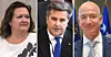 NOMINERT: Styreleder Gina Rinehart i gruveselskapet Hancock Prospecting,  administrerende direktør Peter Hebblethwaite i det britiske rederiet P&O Ferries og styreleder Jeff Bezos i Amazon var alle nominert til årets versting pris i regi av ITUC - internasjonal fagbevegelse.