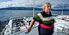 Nå kommer kritikken mot de økte fergeprisene. Her besøker Erna Solberg den hel-elektriske ferja Ampere mellom Oppedal og Lavik i Sognefjorden i fjor sommer.