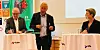 FRA FAFOs FROKOSTMØTE:  Inge Herman Rydland (UD), Jon Vea (NHO) og Anne-Beth Skrede (LO)