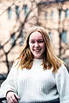 YNGST: Emma Finnøy (19) er yngste delegat.