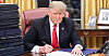 Donald Trump kan bli USAs neste president. Han vil starte en handelskrig for å oppnå fordeler for USA. Arkivfoto fra hans første presidentperiode.