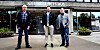 KABELMONTØR-FORHANDLING: Jens Arne Finnstun, Christian Munkhaugen og Fred Løvli.