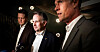 ENIGE: Norsk Industri-sjef Harald Solberg til venstre, riksmekler Mats Ruland i midten og Fellesforbundet-leder Christian Justnes til høyre.