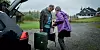 HJEMME PÅ LUNNER: Stein Guldbrandsen og kona Taran Anne Sæther har fortsatt en leilighet på Eiksmarka i Bærum, der Guldbrandsen kommer fra. Men for noen år siden kjøpte de et hus på Lunner, og det er der pensjonisttilværelsen hovedsakelig skal tilbringes.