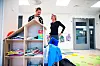 BARE GLEDE: Carl Ophus og Ada Sexe-Lysvik blir ikke lei seg om sekstimersdagen får fortsette på Lillo Gård Barnehage.