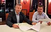 ENIGE: Fra venstre: Forbundsleder Frode Alfheim i Industri Energi og Jakob Korsgaard, som  ledet forhandlingene for Norges Rederiforbund.