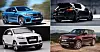 På lista over biler der leasingavtalene var misligholdt finner vi tre Audi Q7, en BMW X6, en Porsche Cayenne og tre Land Rovere i luksusklassen.
