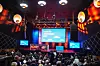 SENTRUM SCENE: Som alltid gikk konferansen av stabelen på storstua ved Arbeidersamfunnets Plass.