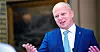 LOVER TRYGG FINANSIERING: Finansminister Trygve Slagsvold Vedum (Sp) gir klarsignal til tvangssammenslåtte kommuner som vil løse seg opp.