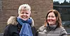 Yrkesfaglærerne Anne Trine Eia (til venstre) og Ida Kristine Larsen ved Dahlske videregående skole i Grimstad er primus motor i prosjektet.