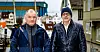 Sveiseren Ionel Dicu (t. v.) og platearbeideren Florin Onofrei jobber i Norge utleid fra et bemanningsbyrå. Her bygger de olje- og gassinstallasjoner.