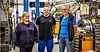 KLUBBSTYRET: Fra venstre Kristine Søilen, Henning Waage og Idar Bruvik.