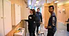 UAVKLART: Dina Morttjernet (17), Lukas Nikolaisen (17) og Mathias Vindorum Olsen (18) (til høyre) vet ikke når eller om de får læreplass. Det skaper bekymring hos elevene.