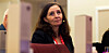 REFORMIST: Statssekretær i KDD Gunn Karin Gjul (Ap) innledet på Kartellkonferansen 2022.
