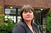 DRAMATIKK: Ellen Dalen og NTL Universitetet i Oslo kommer ikke inn på kontoret i bygningen som nå er avstengt av politiet.