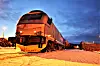 NATTGODSTOG: Øyvind Dølplads liker foto og tog. To ting som fint lar seg kombinere.