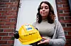 SKAL TILBAKE SOM ELEKTRIKER: Sandra sier hun skal tilbake som elektriker i Vintervoll en vakker dag. Det er det ikke alle som tror på.