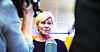 Siv Jensen sier at folk rundt henne ble overrasket da hun kom med beskjeden.