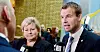 Statsminister Erna Solberg (H) og KrF-nestleder Kjell Ingolf Ropstad.