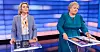 Sylvi Listhaug og Erna Solberg i NRK før sommeren. Det er Listhaug som møter statsminister Jonas Gahr Støre til årets første debatt i valgkampen.