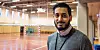 Farukh Qureshi fotografert i  Oslo fengsels gymsal, som var lite brukt før krisen og enda mindre nå. Det øker frustrasjonen blant innsatte.
