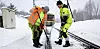 VINTERVEDLIKEHOLD: Bedre vedlikehold og mildere vinter gjorde at togene kom oftere fram i tide i fjor.