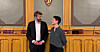 LYDHØR: Helseminister Jan Christian Vestre inviterte Sara Henriksen til Stortinget.