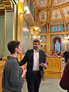 DIALOG: Vi hadde en god og varm samtale, sier Henriksen